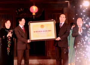 Reconocen a Van Mieu-Quoc Tu Giam como Patrimonio Nacional Especial